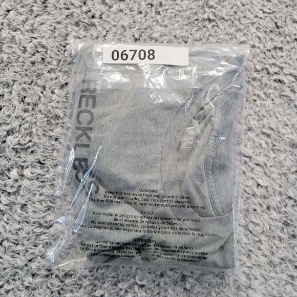 Young And Reckless Shirt Mens 2XL Gray Streetwear Logo Los Angeles Hip Hop Punk - Picture 7 of 7